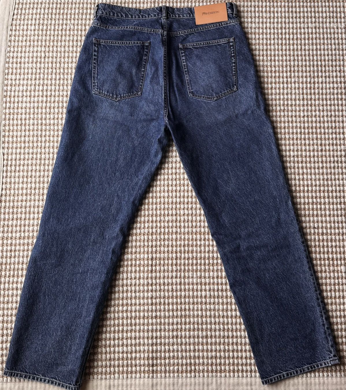 JW Anderson JW Anderson Blue Straight Leg Jeans Size US 34 / EU 50 - 2 Thumbnail