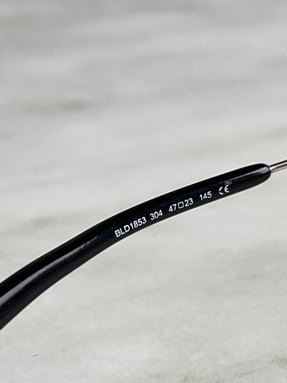 Baldinini × Designer Gimmy Baldinini Chrome Eyeglasses Vintage Eyewear's Italy Size ONE SIZE - 13 Thumbnail