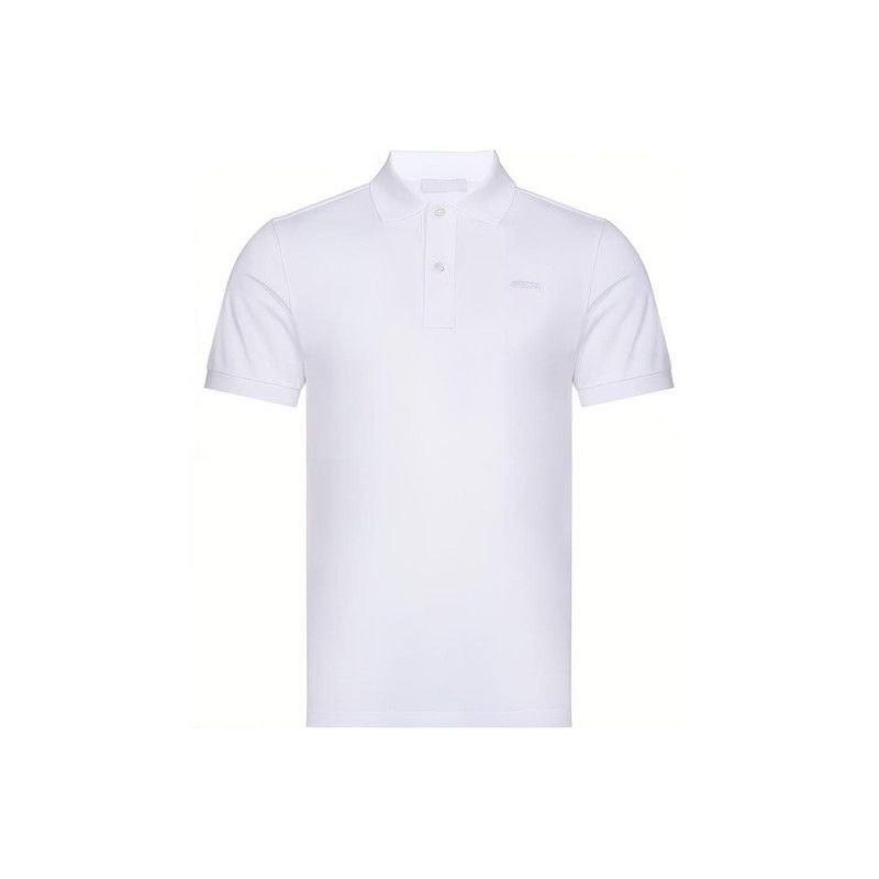Prada Prada White Casual Polo Shirt for Men Size US L / EU 52-54 / 3 - 1 Thumbnail