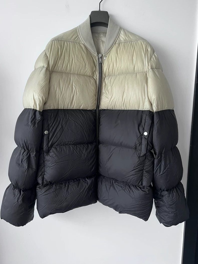 Rick Owens Rick Owens Color Block Puffer Jacket Size US M / EU 48-50 / 2 - 1 Thumbnail