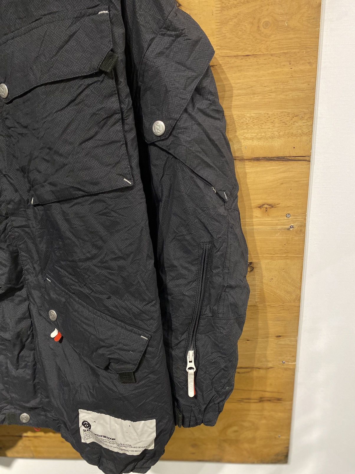 Analog × Burton × Japanese Brand A-SEVEN Tactical Multi Pocket Gorpcore Snowboard Jacket Size US L / EU 52-54 / 3 - 6 Thumbnail