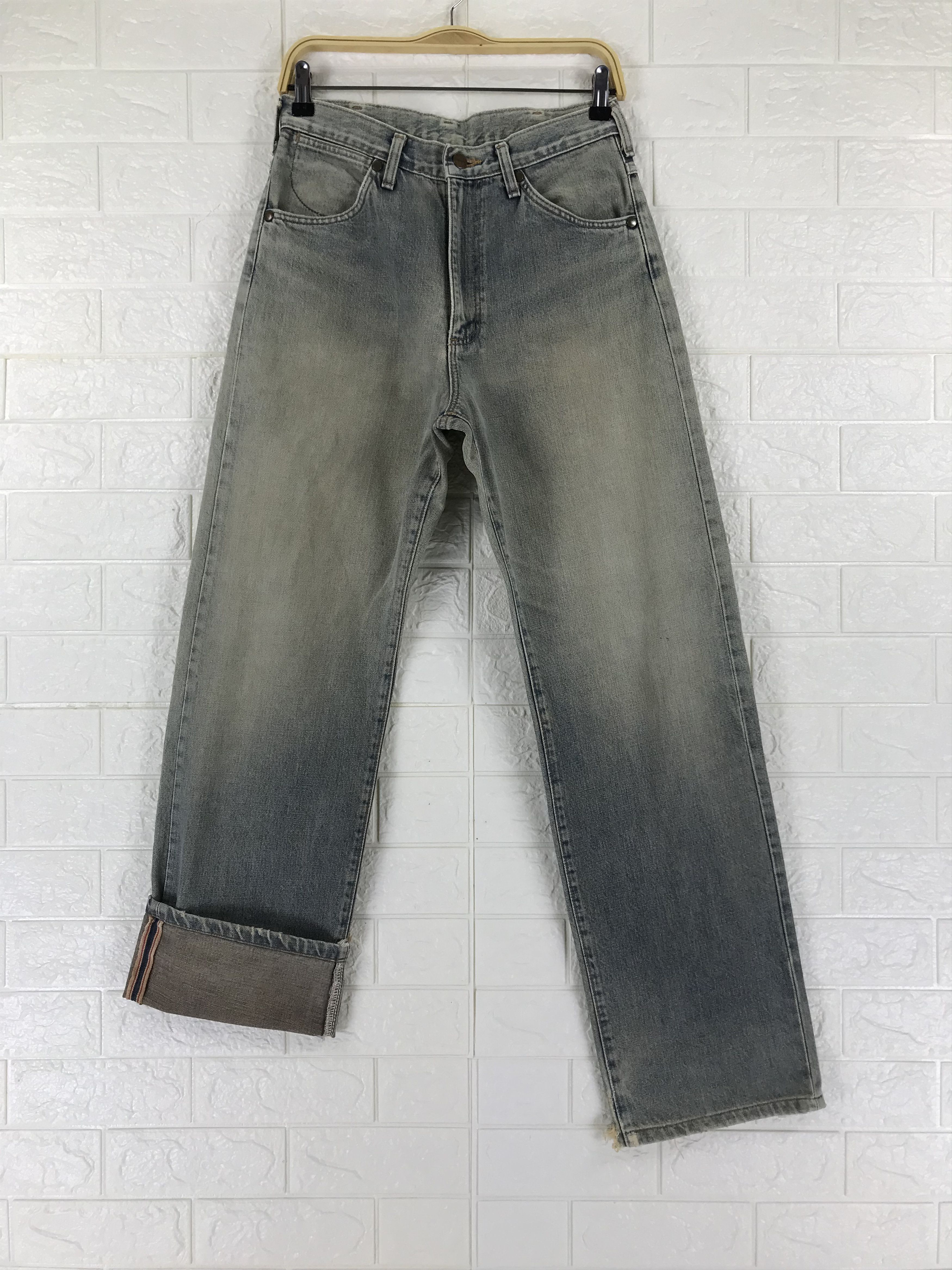 Vintage Wrangler Selvedge Red Line Rusty Jeans