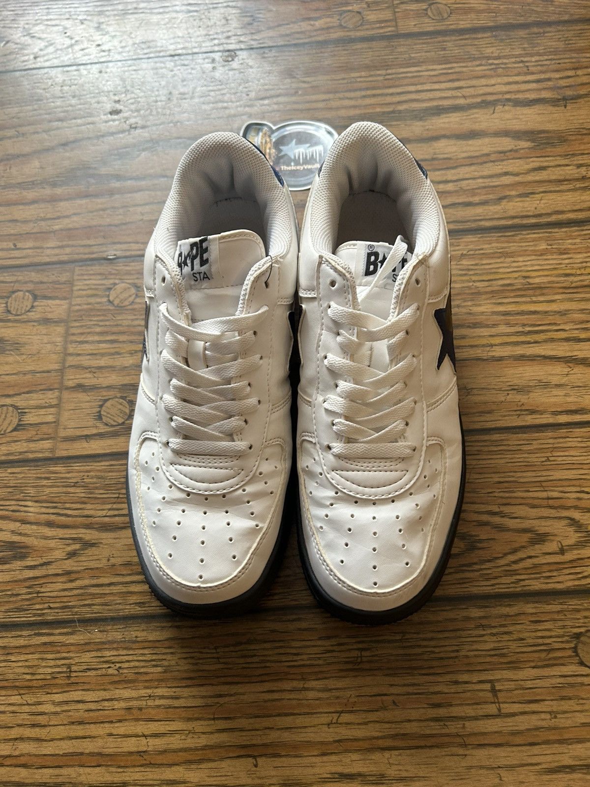 Bape Bape White/Navy Camo Bapestas Size US 8 / EU 41 - 5 Thumbnail