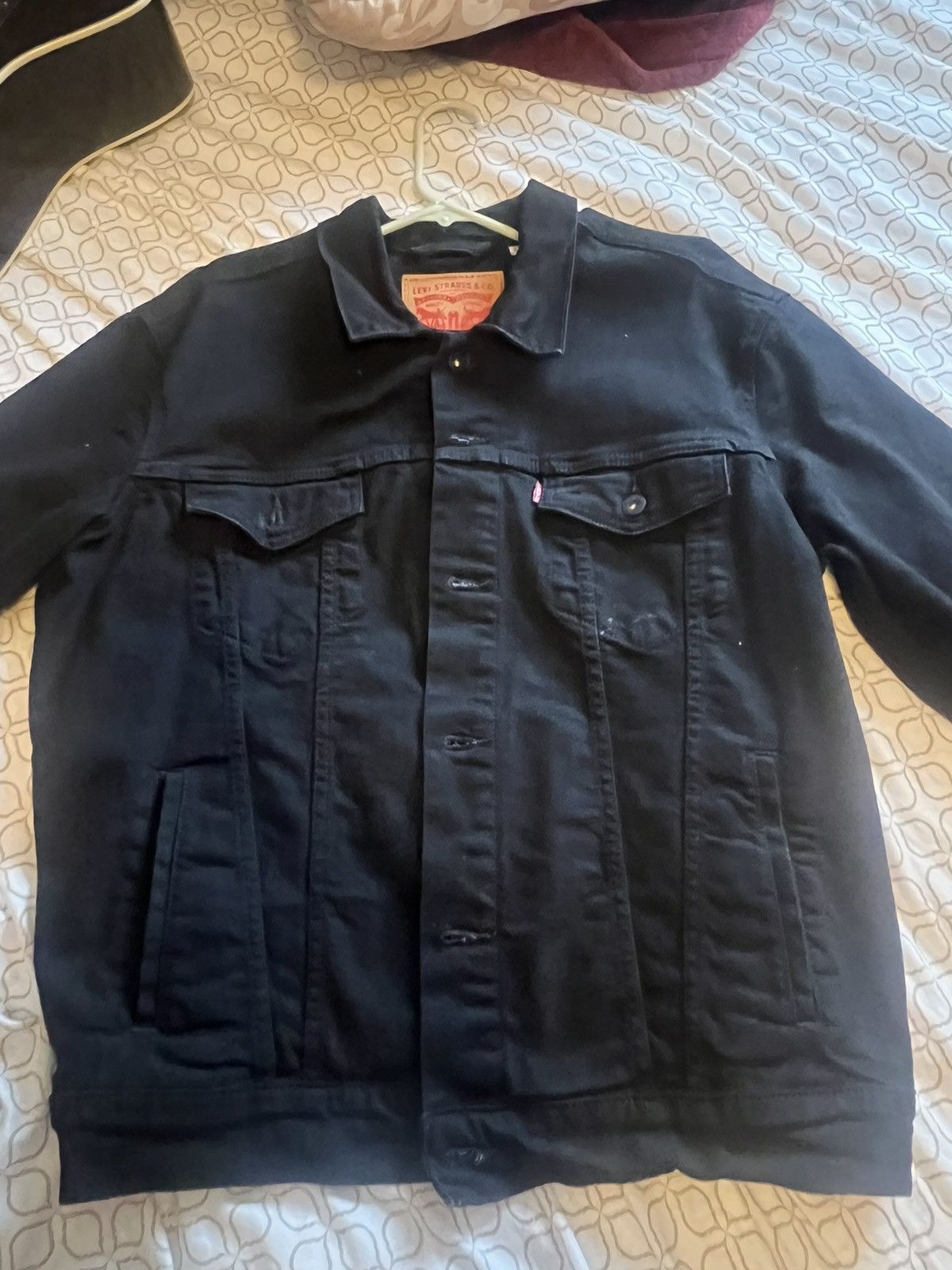 Levi's Vintage Clothing Black Jean jacket Size US L / EU 52-54 / 3 - 1 Thumbnail