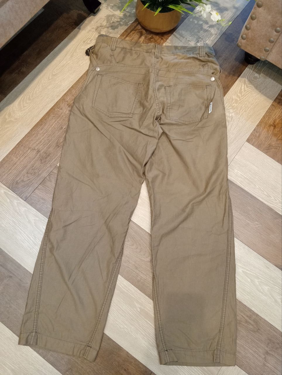 Final Home RARE FINAL HOME ISSEY MIYAKE DOUBLE WAIST ARMY PANTS Size US 36 / EU 52 - 8 Thumbnail