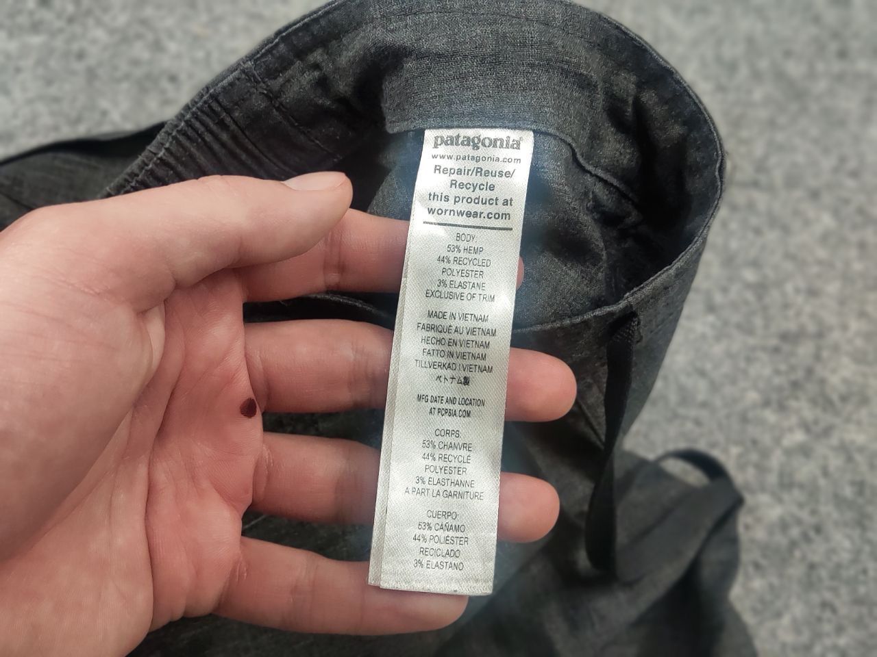 Patagonia Patagonia hemp Blend Light All Wear Casual Pocket Shorts Size US 30 / EU 46 - 11 Thumbnail