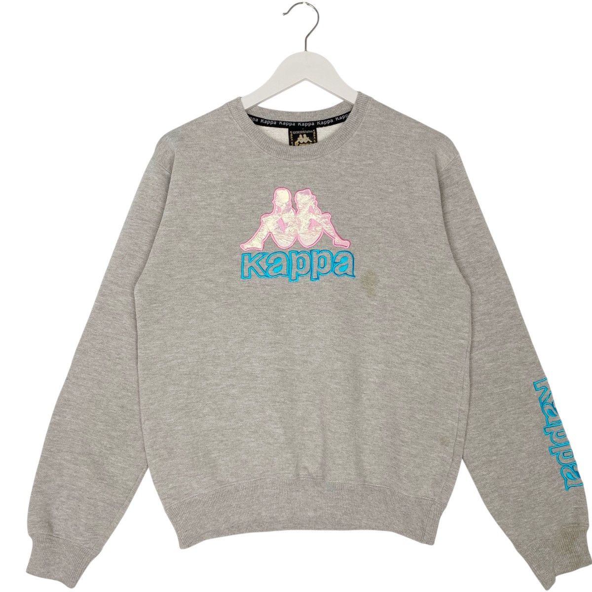 Other Vintage Kappa Sweatshirt Crewneck Gray Pullover Jumper SizeM Size US M / EU 48-50 / 2 - 1 Thumbnail