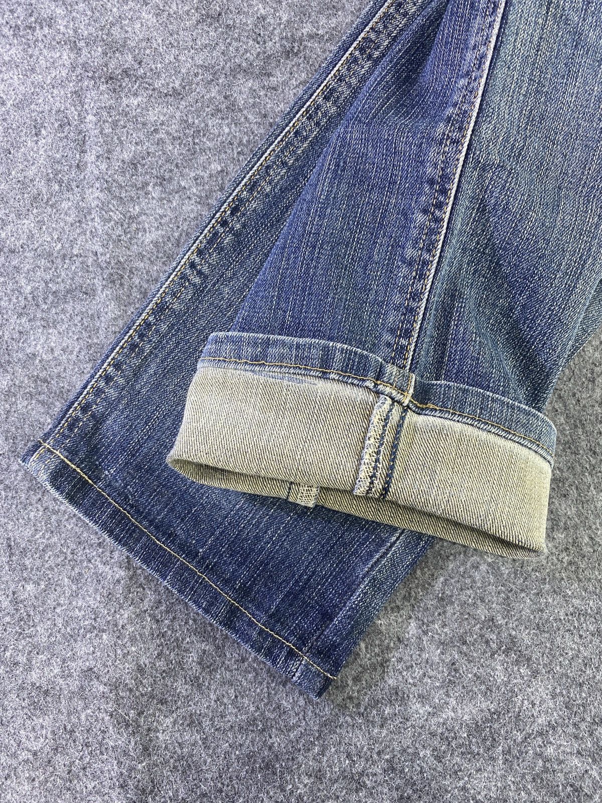 Edwin × Japanese Brand × Jean Miss Edwin Distress Wash Denim - J932 Size 30" / US 8 / IT 44 - 9 Thumbnail