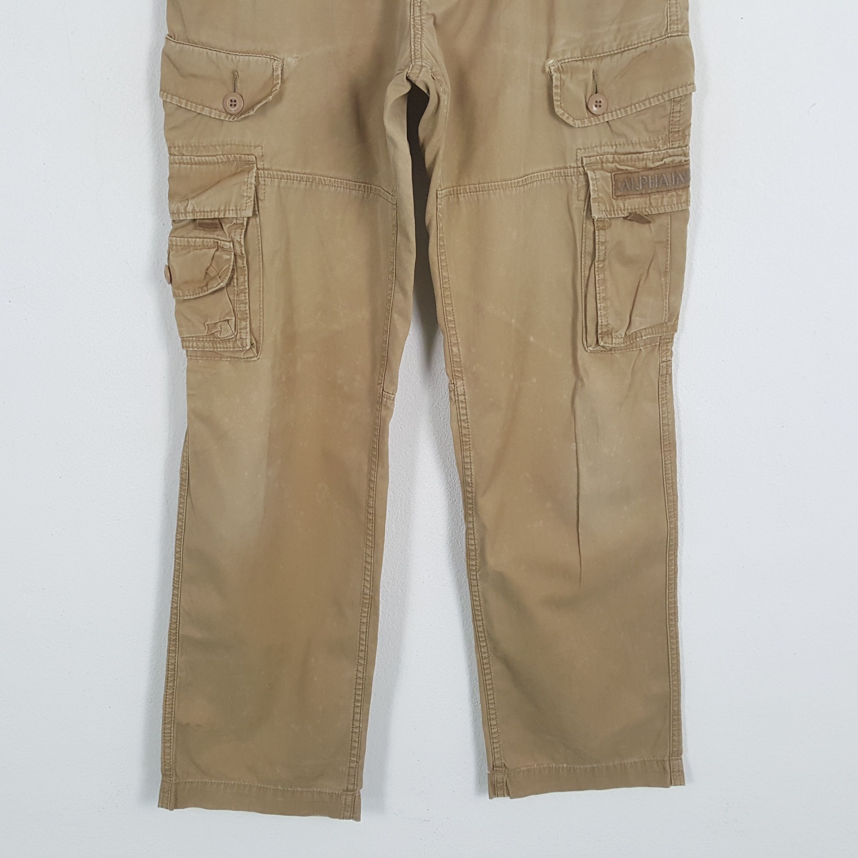 Alpha Industries × Vintage ALPHA INDUSTRIES Cargo Pants Style Size US 31 - 3 Thumbnail