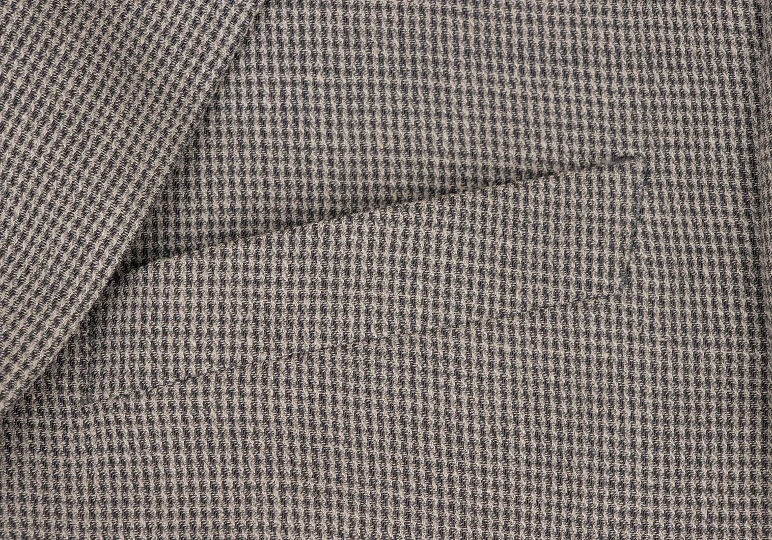 Armani Collezioni Silk Blend Wool Patterned Jacket in Gray Size 46 Size US XXS / EU 40 - 5 Thumbnail