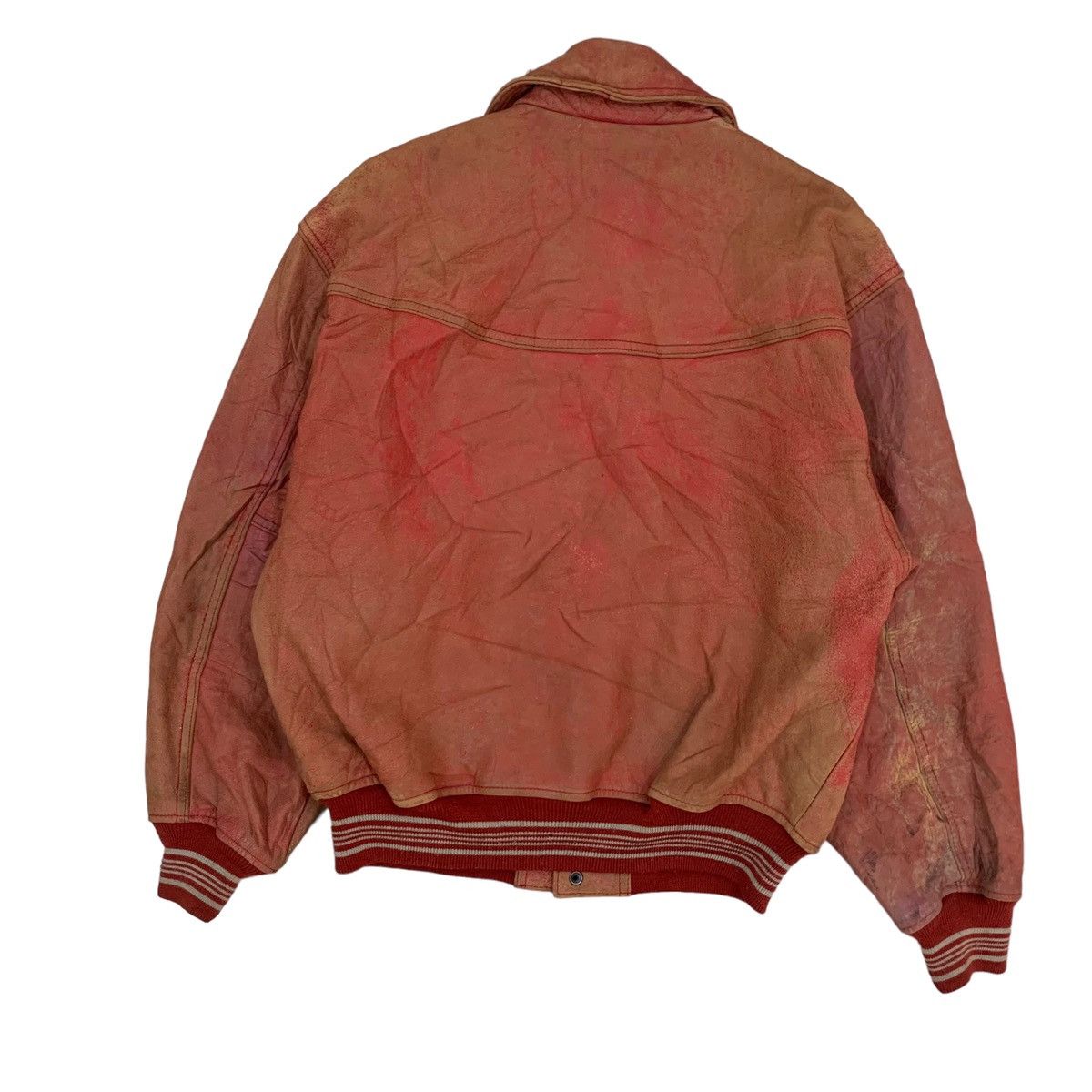 Avirex 🔥Vintage Avirex Sport Leather Varsity Jacket Size US M / EU 48-50 / 2 - 8 Thumbnail
