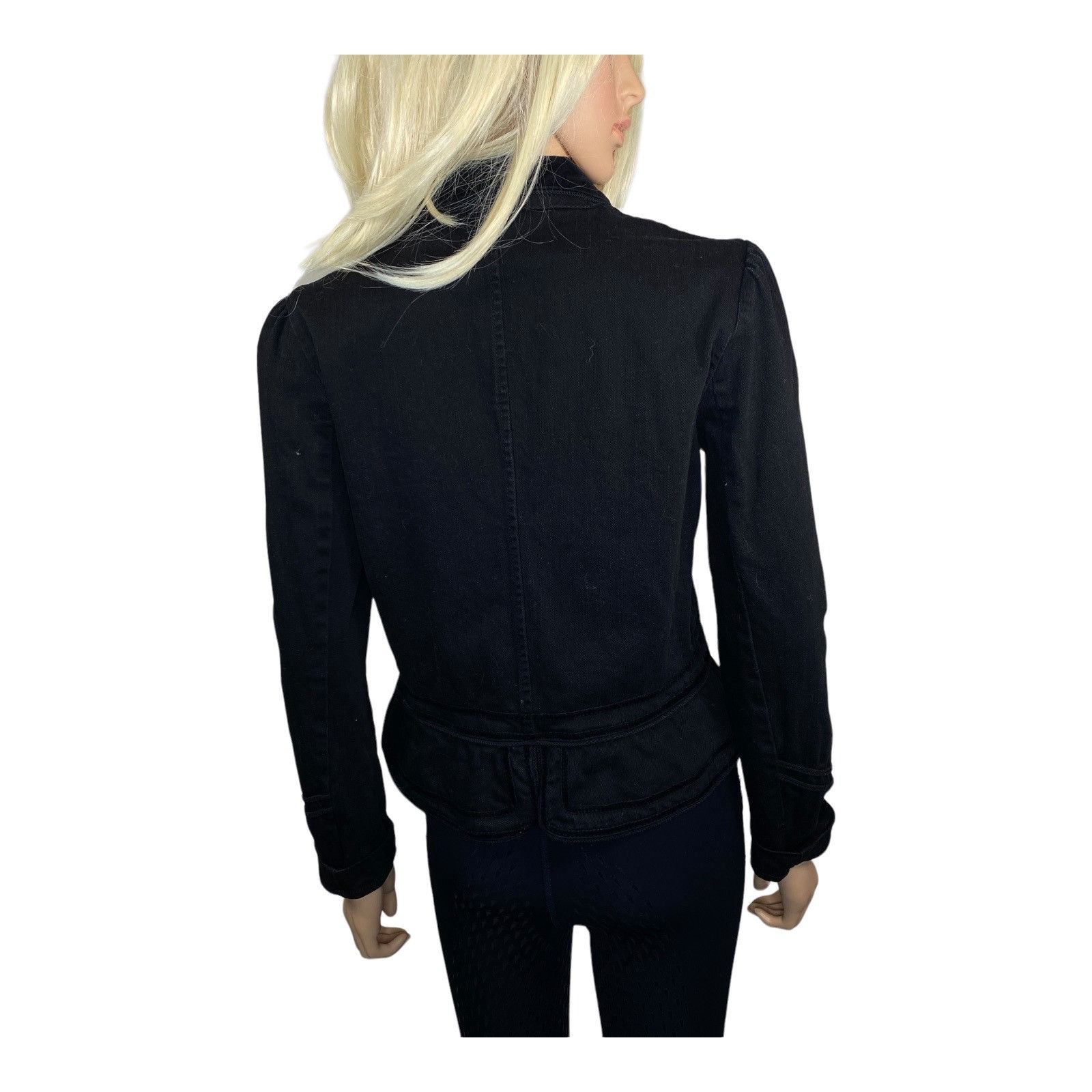 Other Lauren Jeans Fitted Denim Blazer M Ralph Lauren Black Victor Size M / US 6-8 / IT 42-44 - 11 Thumbnail