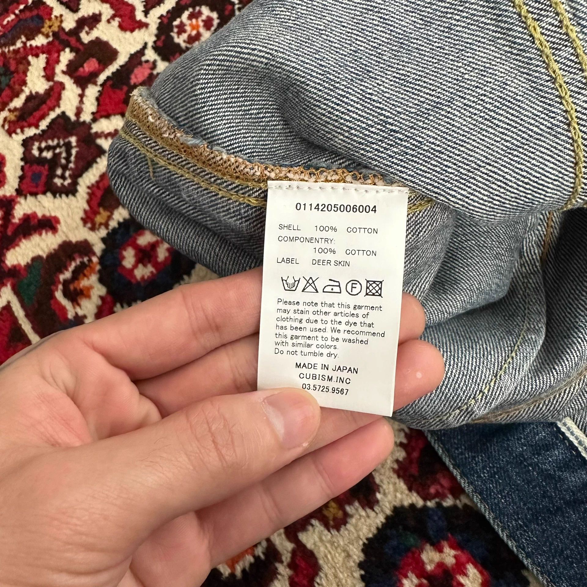 Visvim visvim 14aw 103 Denim Jkt Size 2 Size US M / EU 48-50 / 2 - 5 Thumbnail