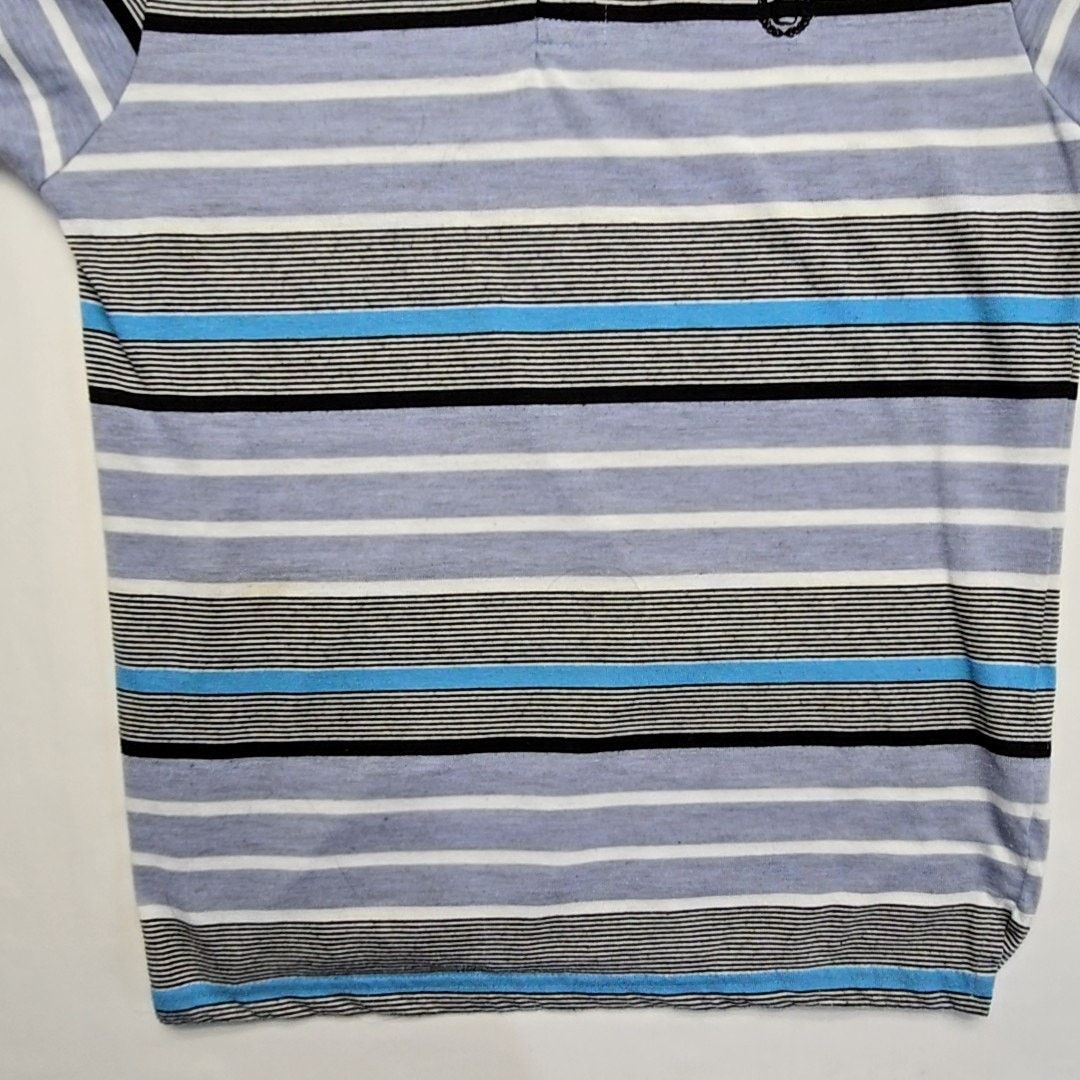 Vintage Vintage Cambridge Classics Polo Blue Striped Shirt 00's Size XL / US 12-14 / IT 48-50 - 4 Thumbnail
