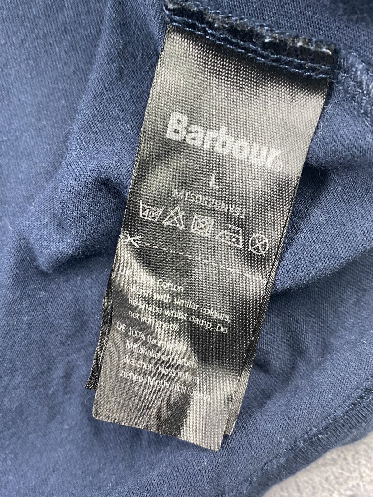 Barbour Barbour International Tee T Shirt Size US L / EU 52-54 / 3 - 8 Thumbnail