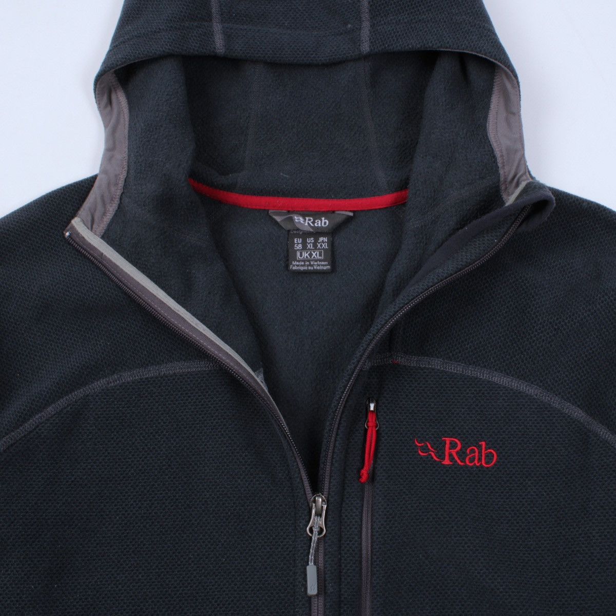 Rab RAB Novak Fleece Pockets Full Zip Dark Gray Hoodie Size US XL / EU 56 / 4 - 13 Thumbnail