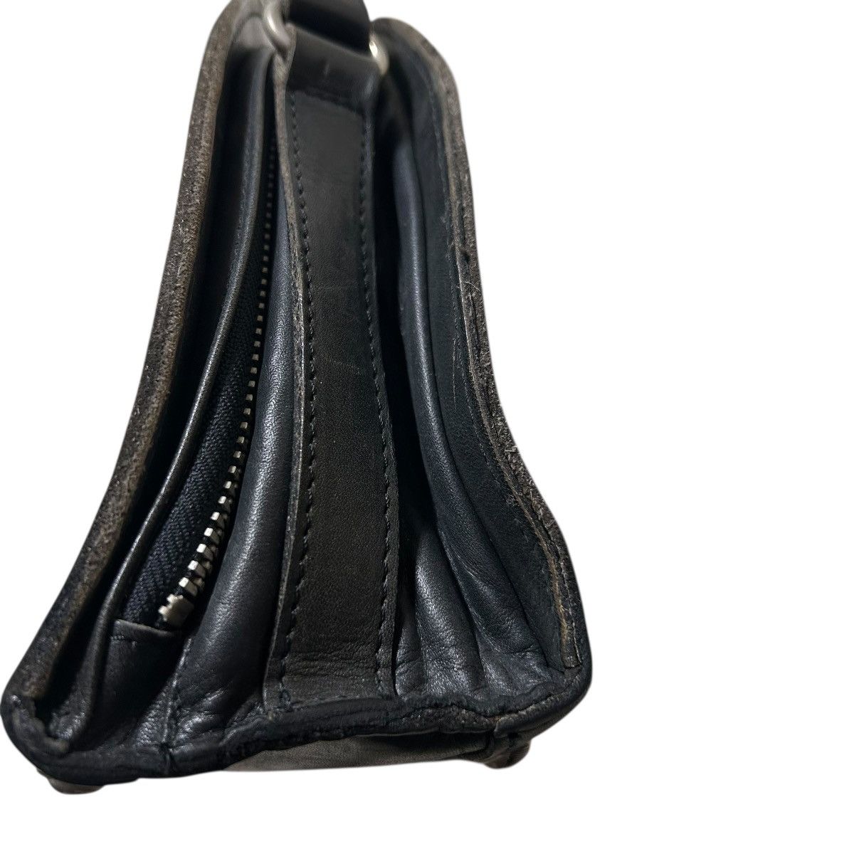 Yohji Yamamoto 702 00s Yohji Yamamoto Y'SACCS leather bag shoulder black Size ONE SIZE - 12 Thumbnail