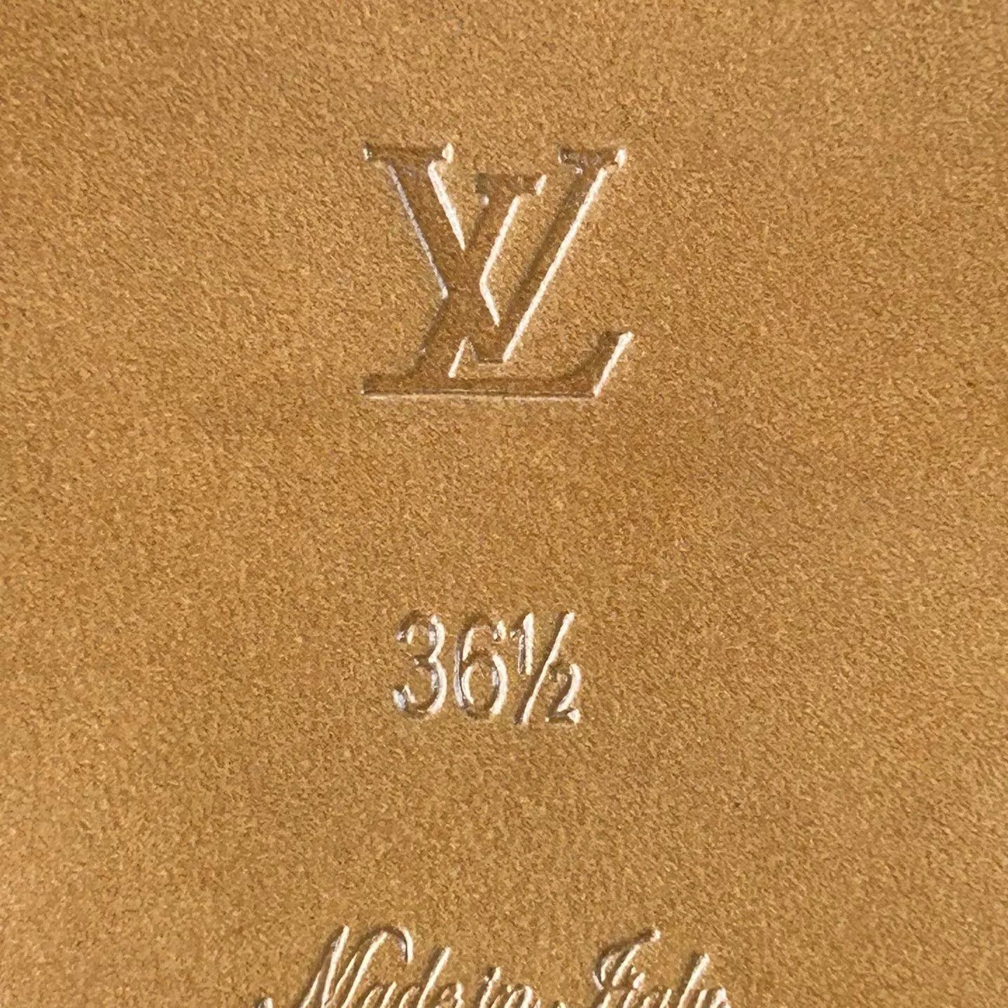 Louis Vuitton Louis Vuitton Blue Monogram Slides 36.5 Women's Size US 6 / IT 36 - 7 Thumbnail