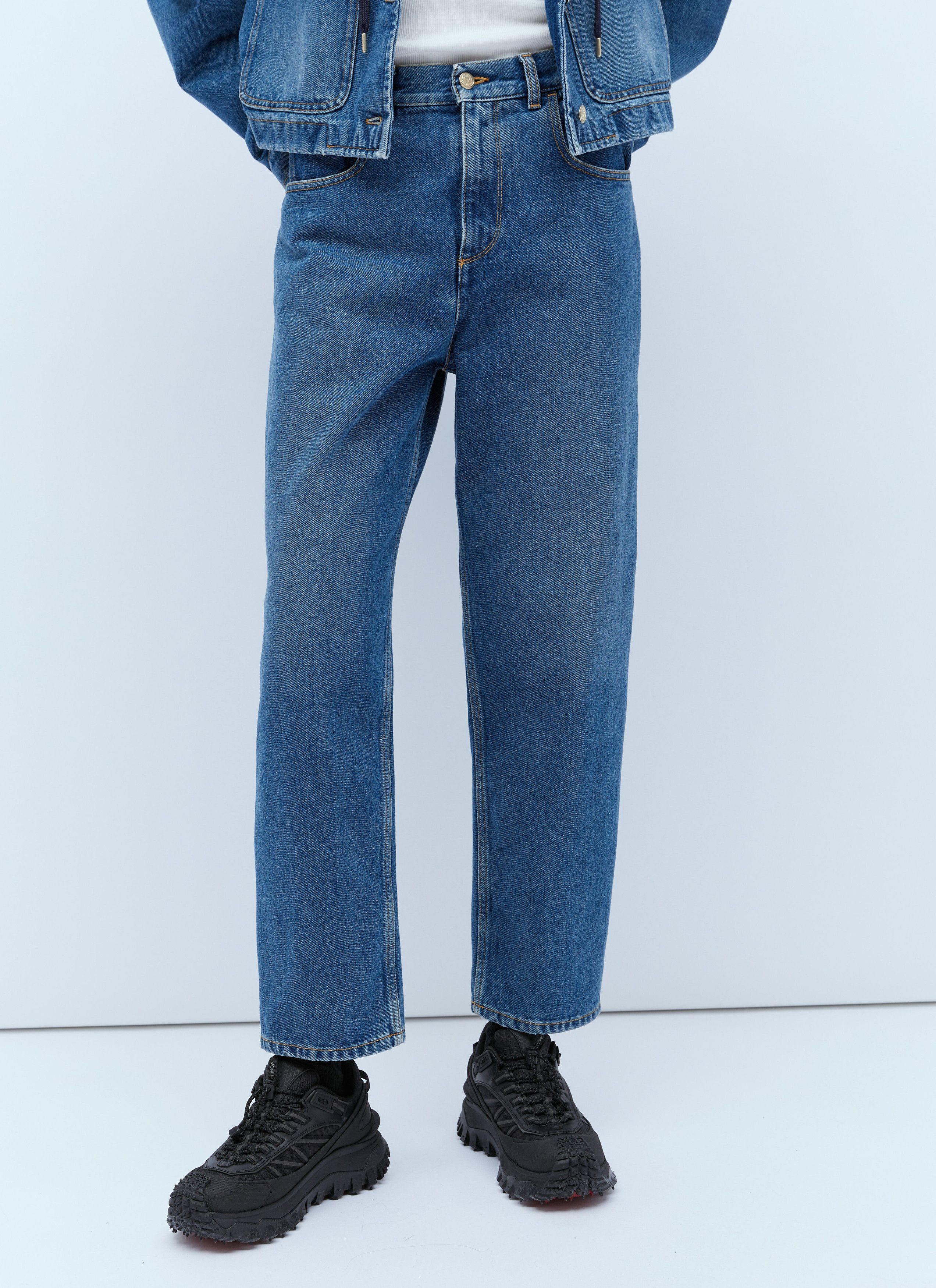 Moncler Cropped Jeans Size 27" / US 4 / IT 40 - 1 Thumbnail