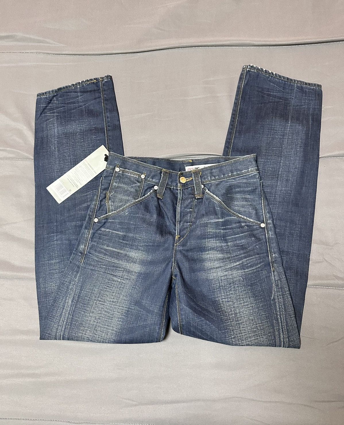 Levi's Vintage Clothing Levi’s Engineered Jeans “Guys Iconic” Brutal Blue NOS Size US 27 - 6 Thumbnail