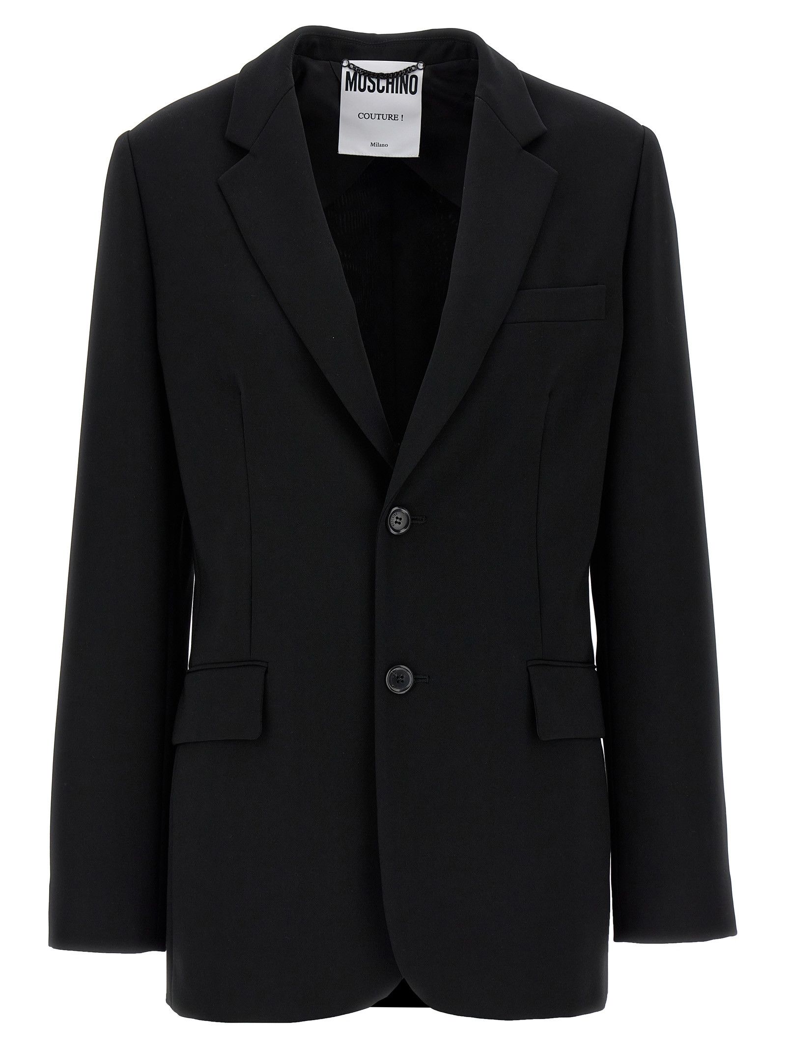 Moschino Single-Breasted Martingale Blazer Size S / US 4 / IT 40 - 1 Thumbnail