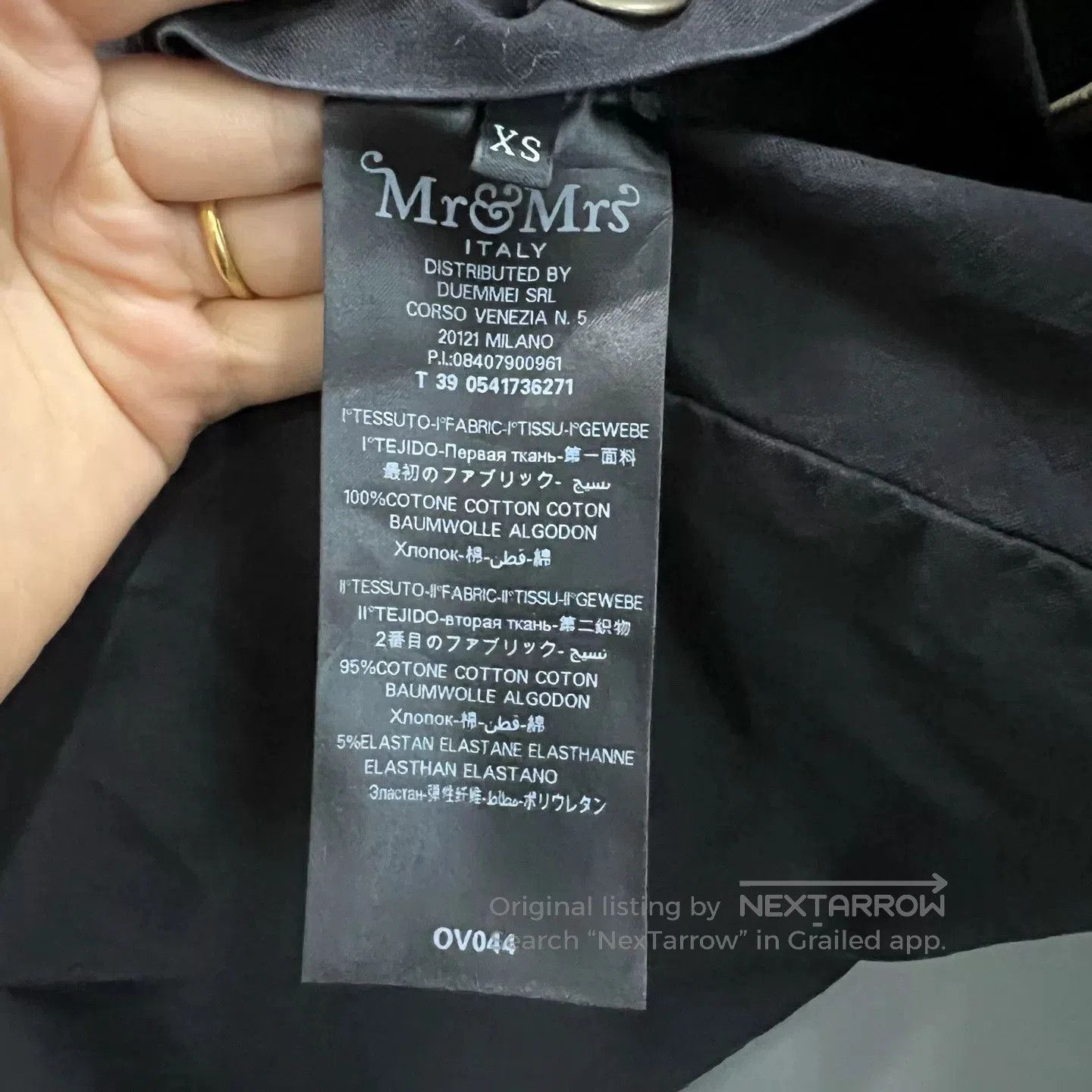 MR & MRS ITALY black hooded parka coat size XS. Size XS / US 0-2 / IT 36-38 - 4 Thumbnail