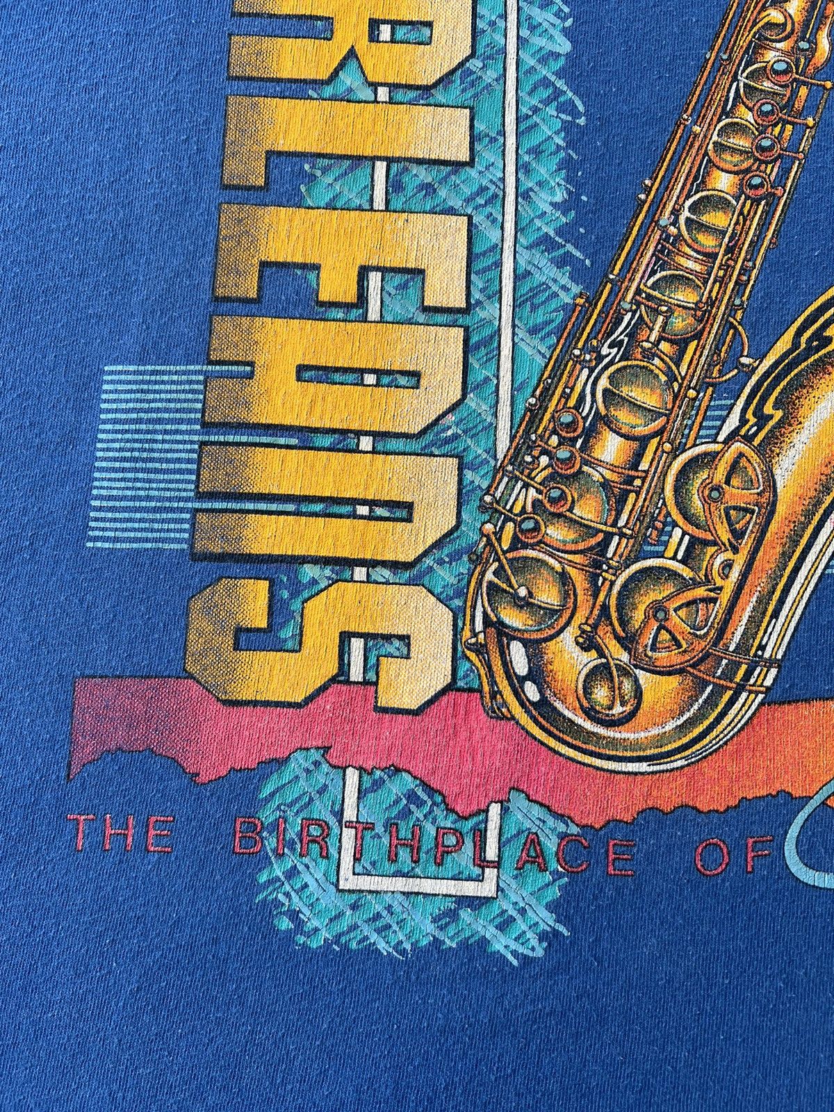 Vintage 1989 New Orleans The Birthplace of Jazz USA T-shirt