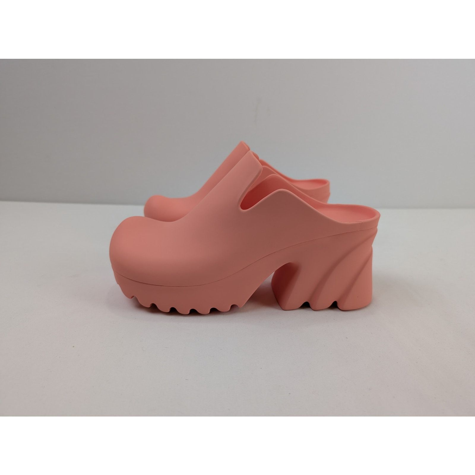 Bottega Veneta o1rshd1 Gel Rubber Pump Micro Rubber Boots in flamingo Size US 9 / IT 39 - 10 Thumbnail
