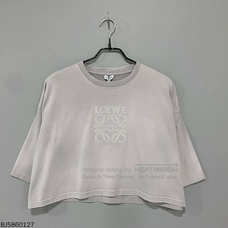 Loewe Loewe Embroidered Logo Short Sleeve Size S / US 4 / IT 40 - 1 Thumbnail