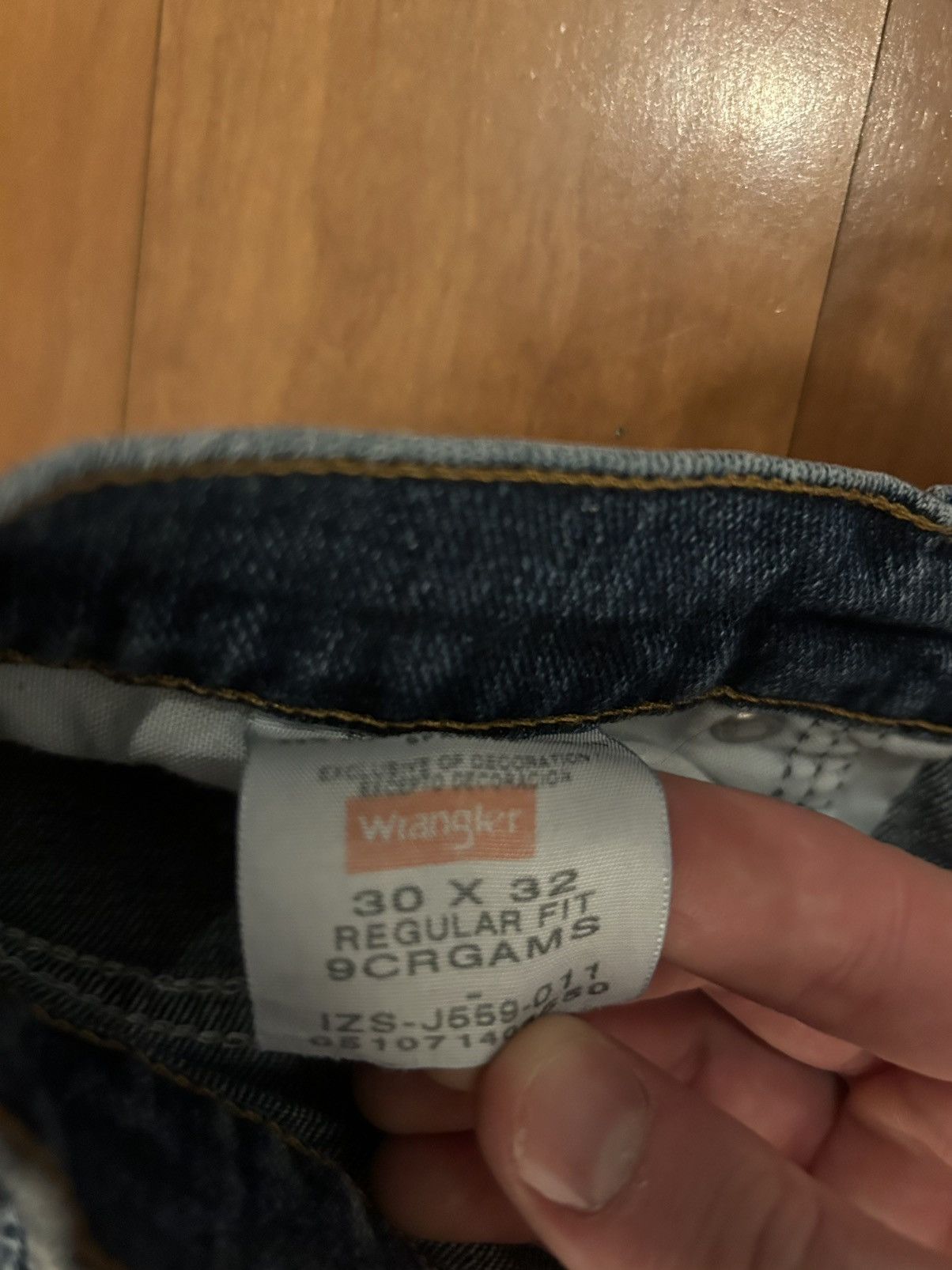 Vintage × Wrangler Vintage Jeans Size US 30 / EU 46 - 5 Thumbnail