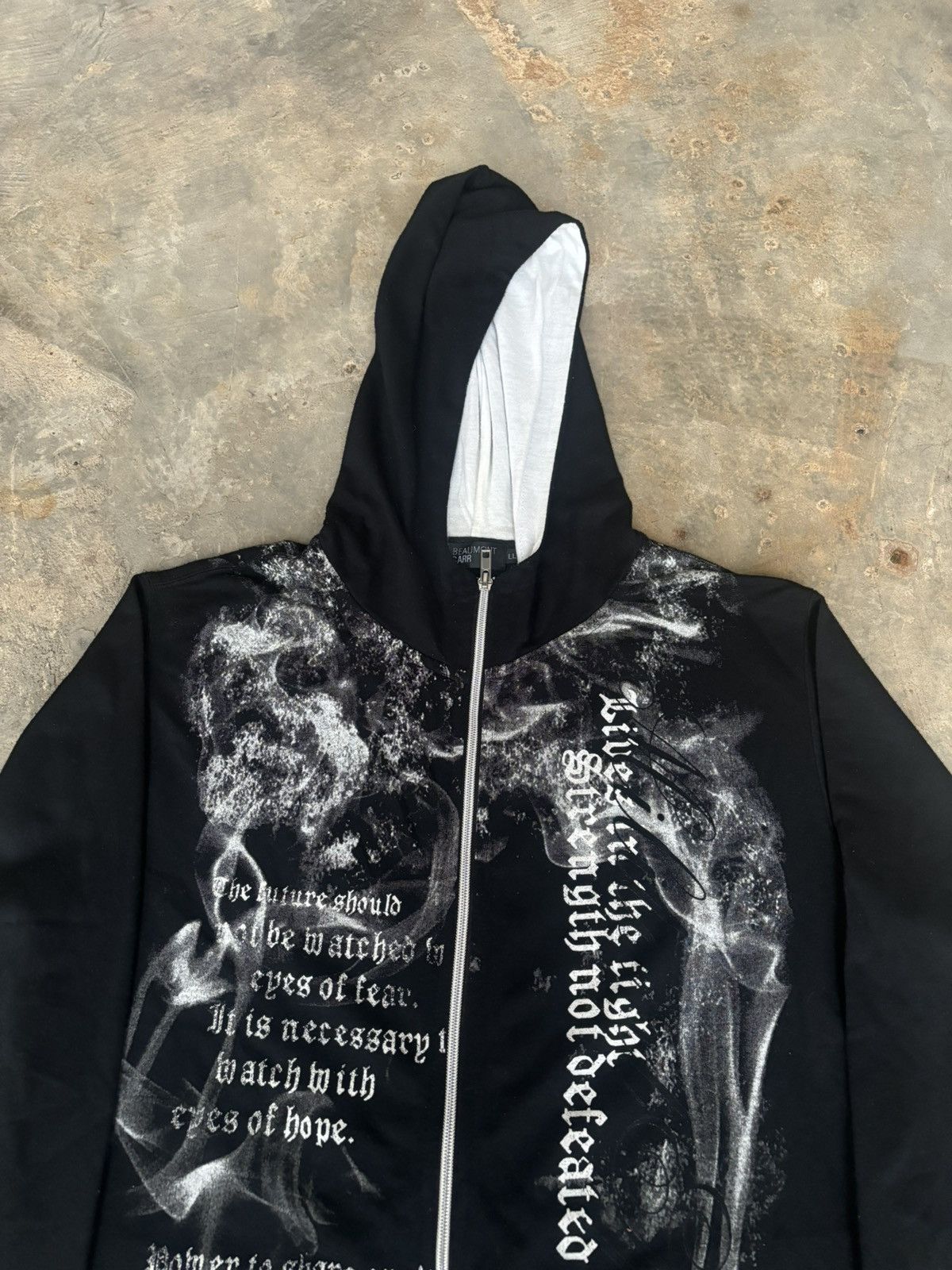 If Six Was Nine × Japanese Brand × Le Grande Bleu (L.G.B.) Beaumont Carr Ifsixwasnine Lgb Style Hoodie Size US L / EU 52-54 / 3 - 5 Thumbnail