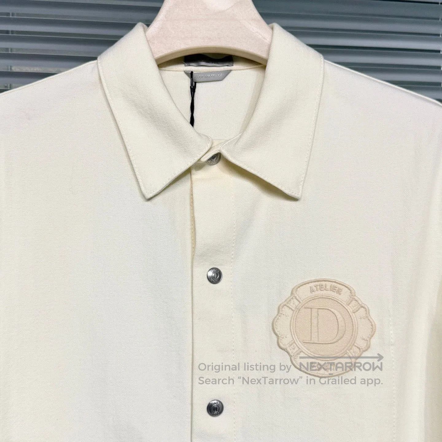 Dior DIOR SS24 Embroidered Logo Shirt Jacket. Size US S / EU 44-46 / 1 - 3 Thumbnail