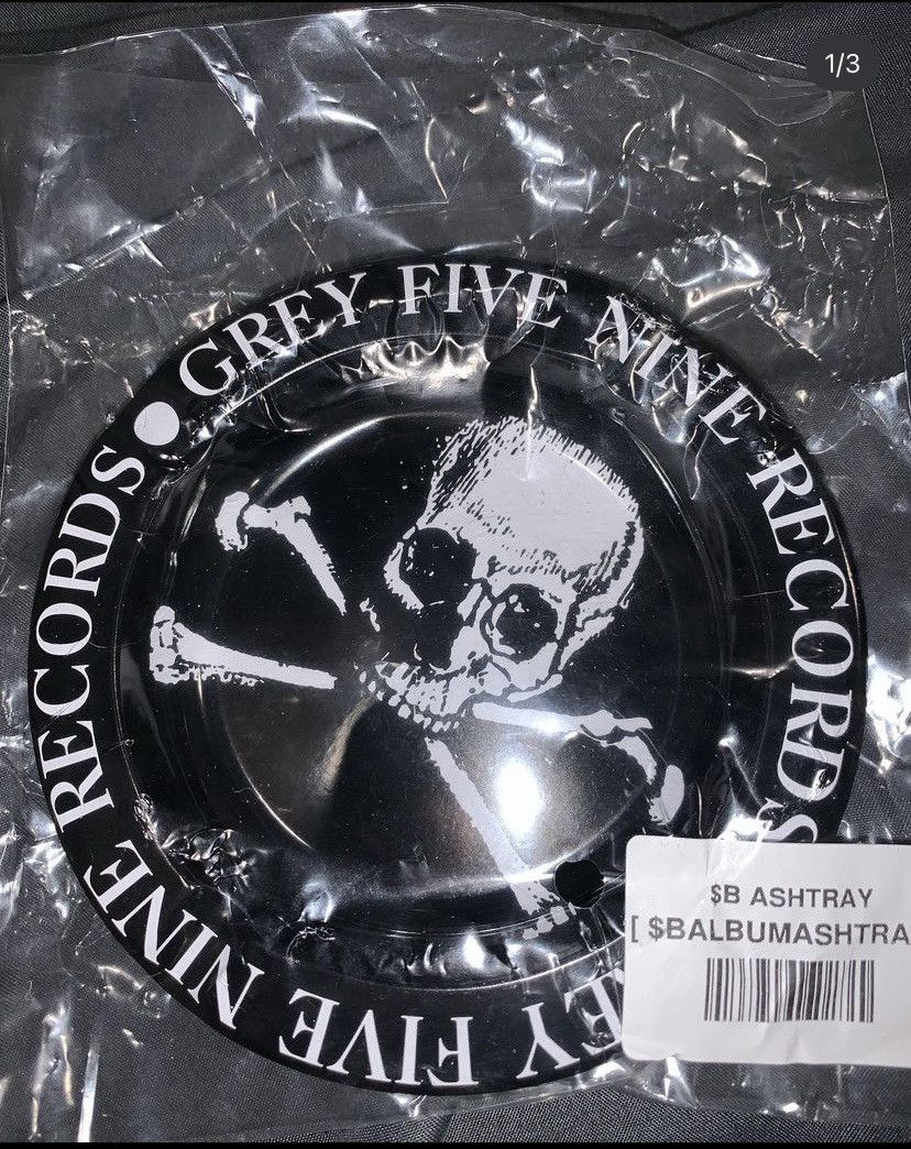 image of G59 Records G59 Ashtray in Black, Men's