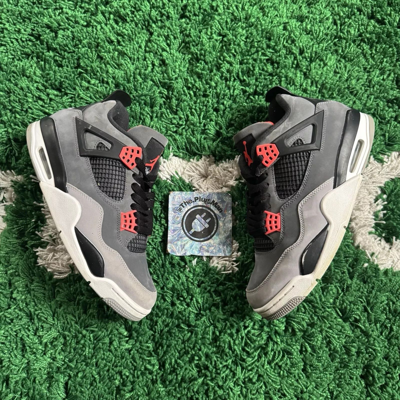 Jordan Brand Jordan 4 Retro Mid Infrared Size US 9.5 / EU 42-43 - 1 Thumbnail