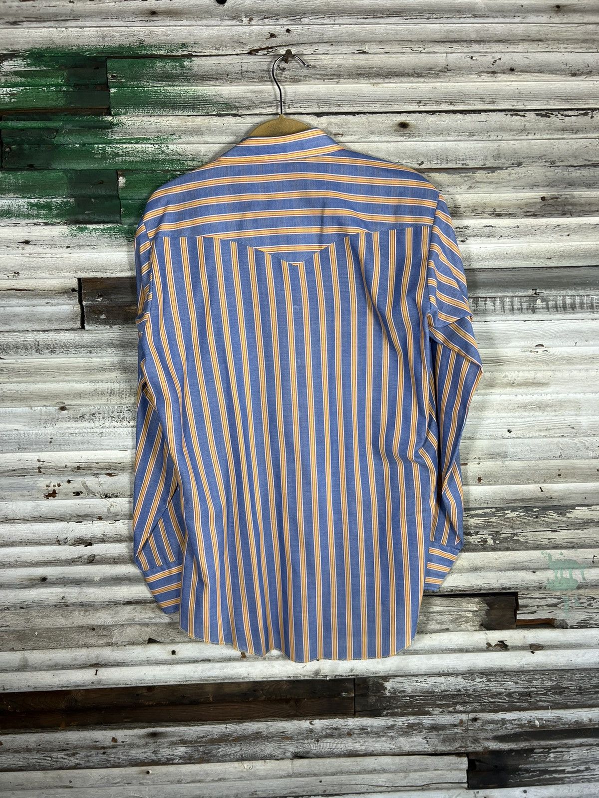 Vintage Vintage Striped Western Wear Shirt Size US XL / EU 56 / 4 - 5 Thumbnail