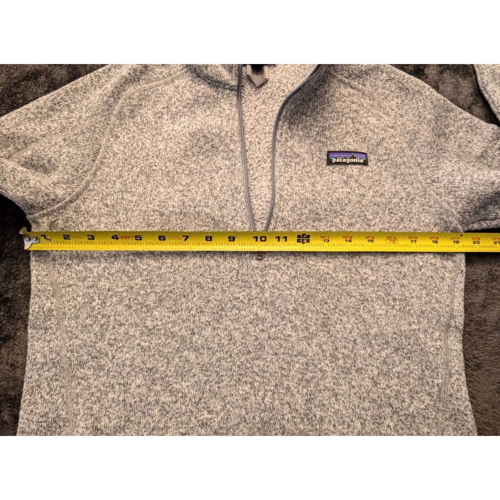 Patagonia Womens Patagonia Better Sweater Jacket Regular Size M Gray 1/4 Zip Pockets Lightweight Casual Travel Workwear Classic Nature Outdoor Lizard Badge Logo Size M / US 6-8 / IT 42-44 - 4 Thumbnail
