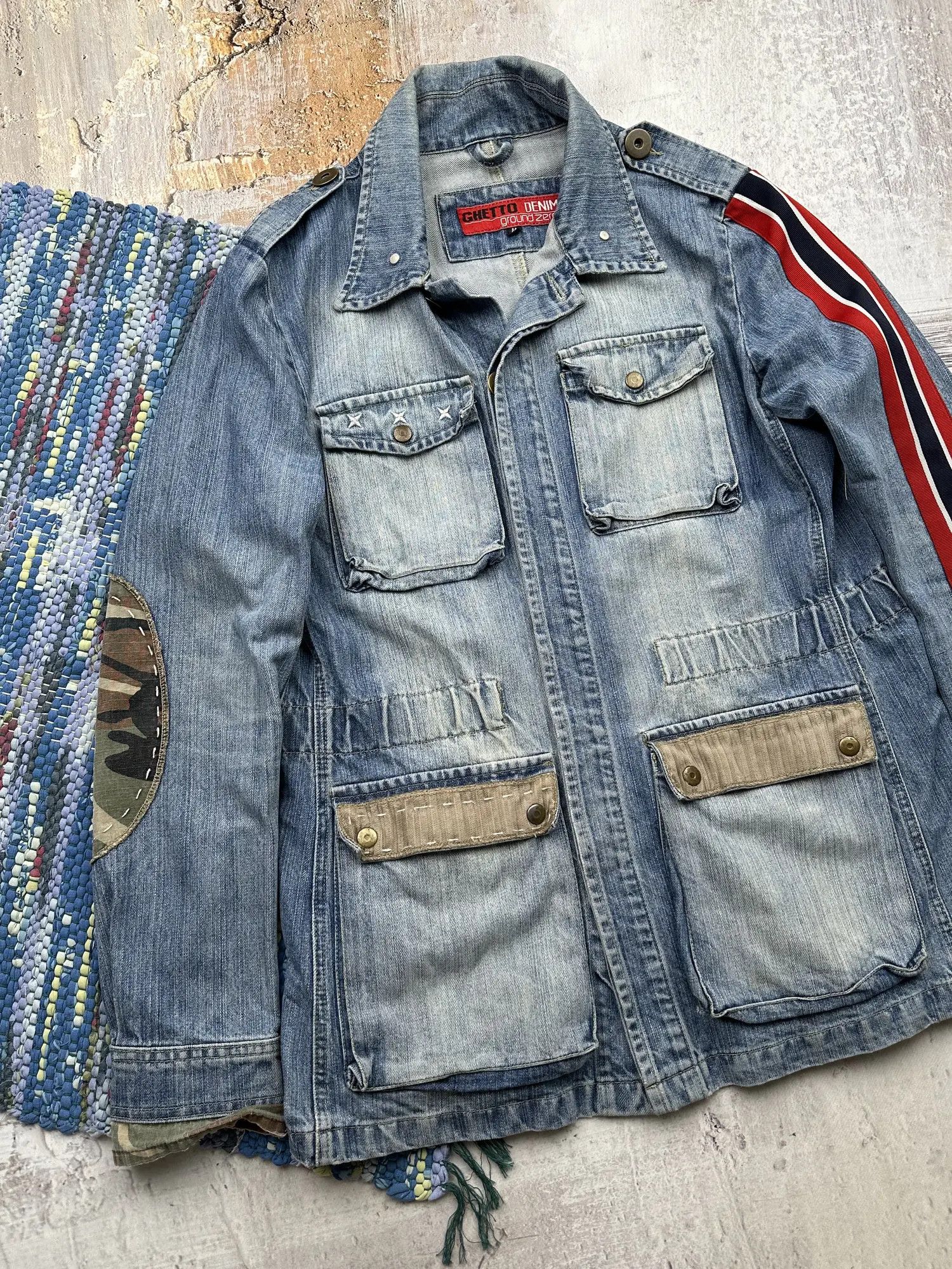 Vintage Vintage Denim Jacket A75(461) Size US M / EU 48-50 / 2 - 2 Thumbnail