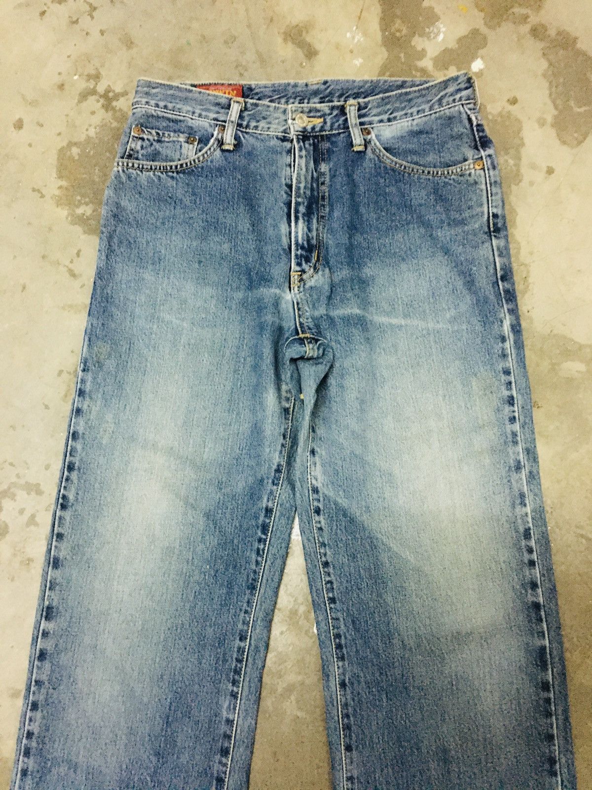 Edwin × Japanese Brand Edwin Distressed Jeans (15) Size US 32 / EU 48 - 4 Thumbnail