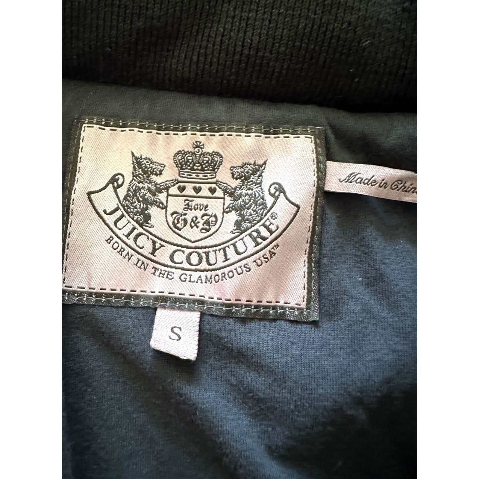 Juicy Couture VINTAGE Juicy Couture Puffer Coat Hooded Down Quilted Black Women Slim S Coat Modern Y2K Jacket Size S / US 4 / IT 40 - 6 Thumbnail