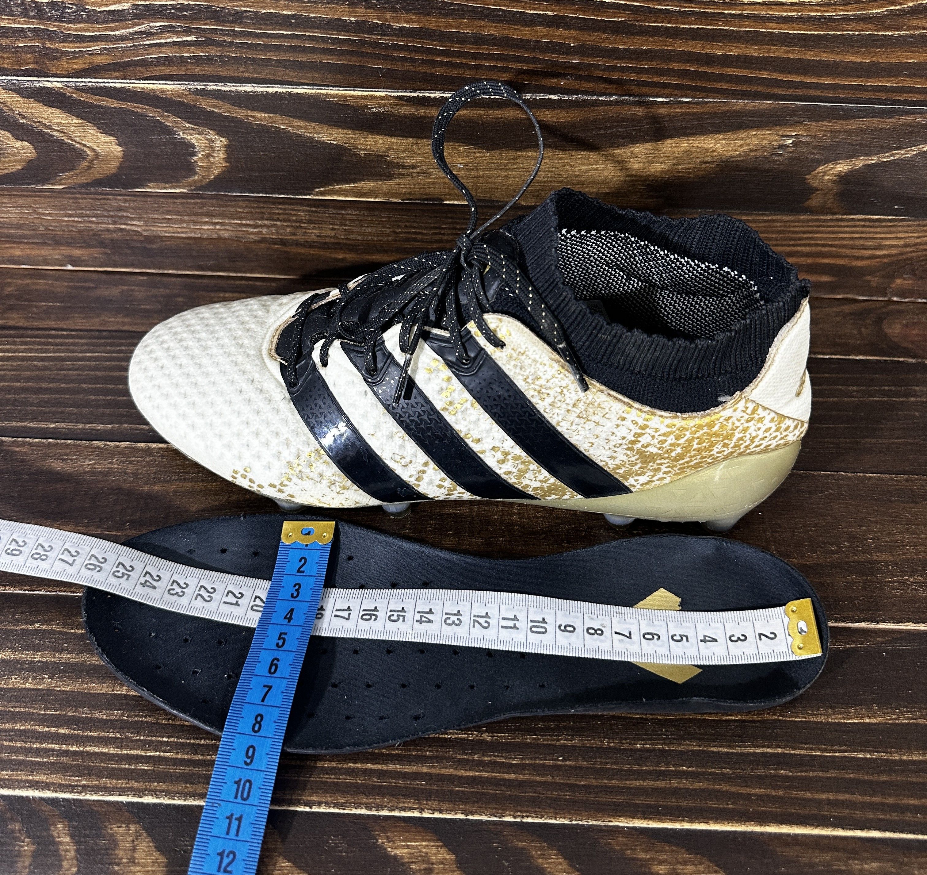 Adidas Adidas Ace 16.1 PrimeKnit FG Men's Football Cleats Boots Size US 7.5 / EU 40-41 - 13 Thumbnail