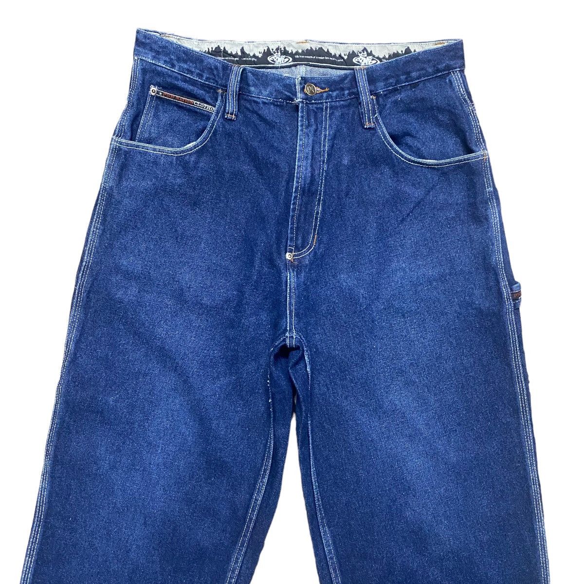 Vintage Vintage PNB Nation Denim Carpenter Baggy Pants Size US 34 / EU 50 - 3 Thumbnail