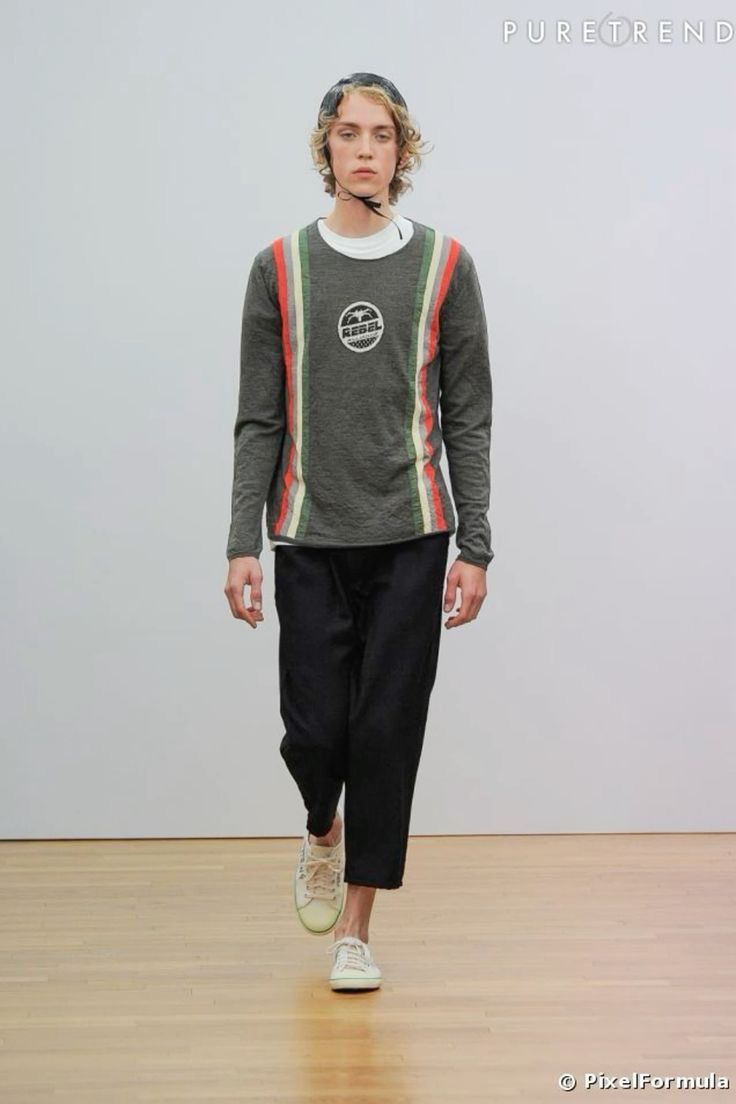 Comme des Garcons × Comme des Garcons Homme × Comme des Garcons SHIRT RUNWAY SS13 Comme Des Garcons SHIRT “Rebels” Sweater Size US M / EU 48-50 / 2 - 1 Thumbnail