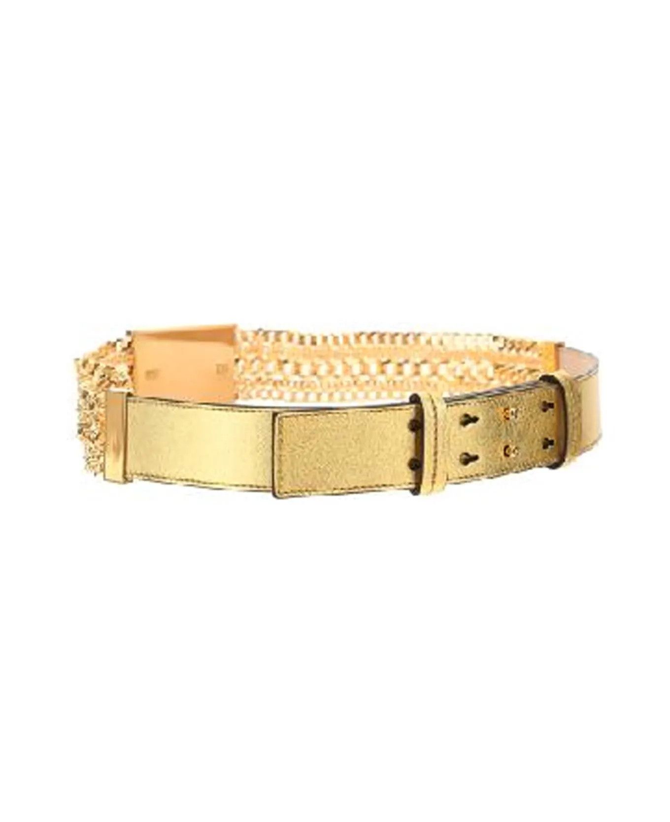 Tom Ford o1y0126 Size : L / Logo Regular Belt in Gold Size ONE SIZE - 2 Thumbnail