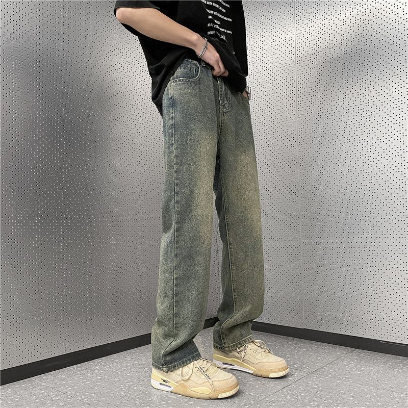 Japanese Brand × Jean Retro loose casual wide leg jeans Size US 32 / EU 48 - 1 Thumbnail