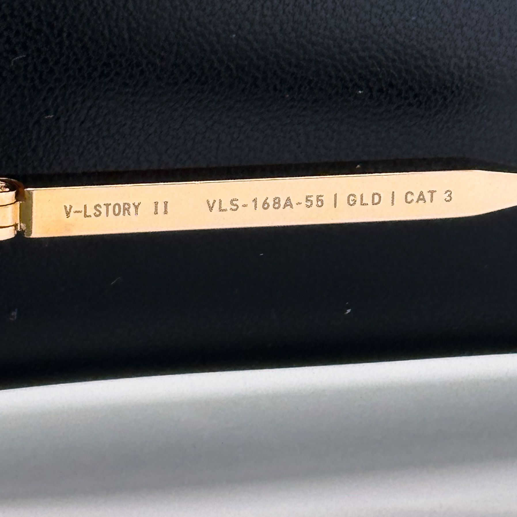 Valentino NEW VALENTINO SUNGLASSES VLS-168A LIMITED EDITION GOLD/GREEN Size ONE SIZE - 7 Thumbnail