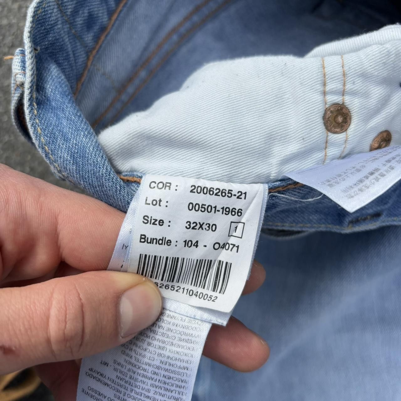 Japanese Brand × Levi's × Vintage Vintage Levi's jeans Size US 32 / EU 48 - 4 Thumbnail