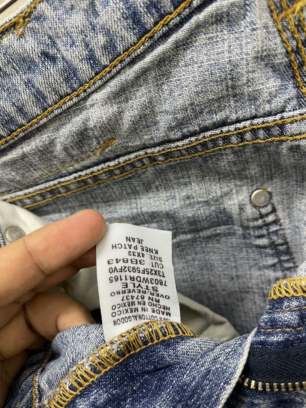 Polo Ralph Lauren Rare Vintage POLO JEANS RALPH LAUREN Double Knee Patch Flare Size US 30 / EU 46 - 5 Thumbnail