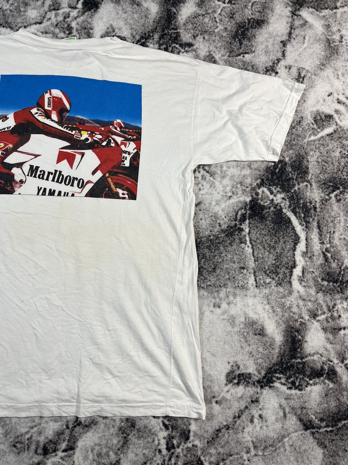 Marlboro Vintage Marlboro Yamaha Racing Tee XXL Size US XXL / EU 58 / 5 - 12 Thumbnail