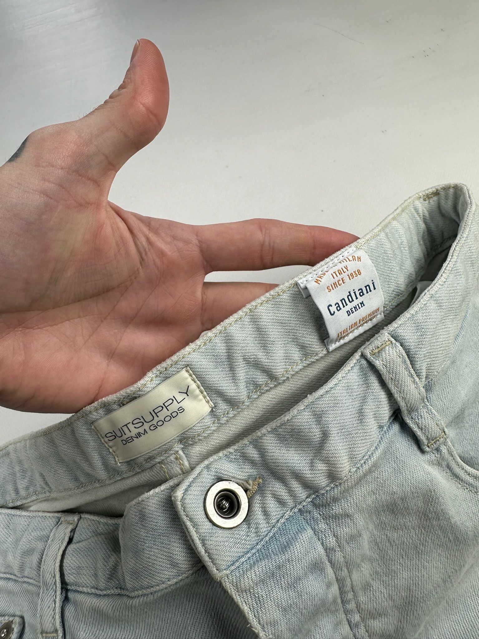 Suitsupply Suitsupply denim Italian premium jeans selvedge Size US 33 - 7 Thumbnail