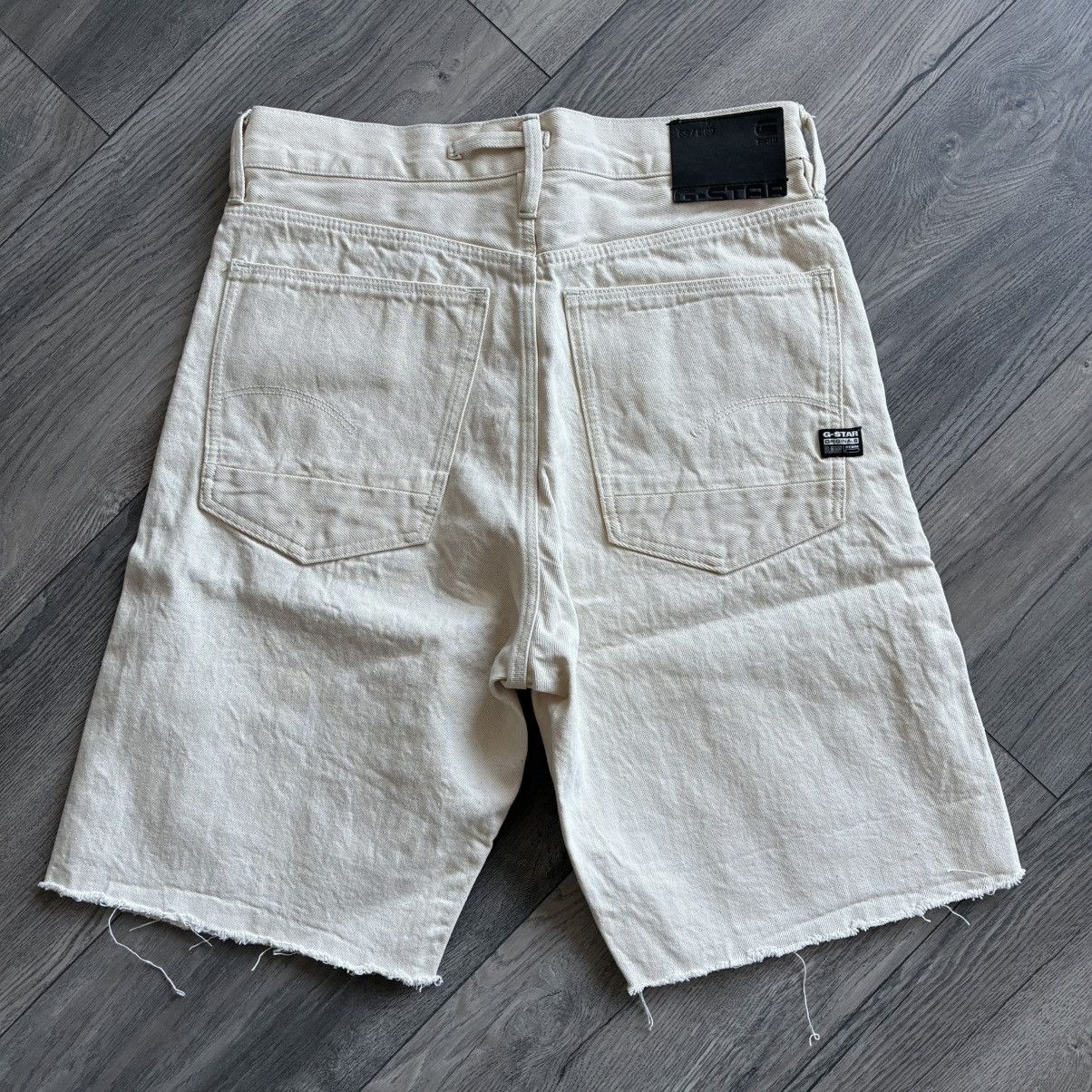 G-Star G-Star Raw Type 89 Off-White Bermuda Shorts Size 27" / US 4 / IT 40 - 9 Thumbnail